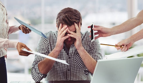 ¿Qué provoca el estrés en hombres?