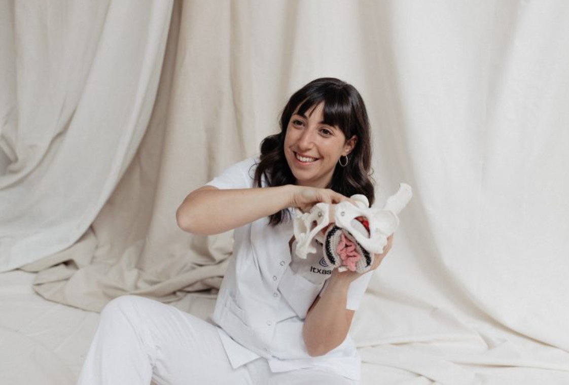 Itxaso Galdos, Fisioterapeuta especialitzada en la salut de la dona